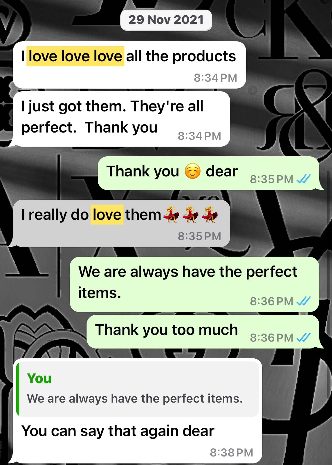 Client review 15 from January 2024